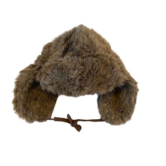Nwt Curations Faux Fur Ushanka Trapper Russian Winter Hat Ear Flaps Snow - Picture 1 of 10
